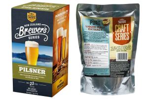 Комплект: Mangrove Jack's Brewer's Series "Pilsner", 1,7 кг + Mangrove Jack's "Pure Light", 1,2 кг